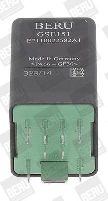 Control Unit, glow time (GSE151)