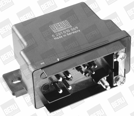 Relay, glow plug system