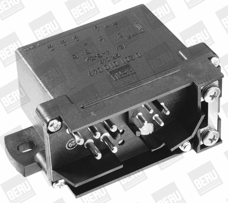 Relay, glow plug system