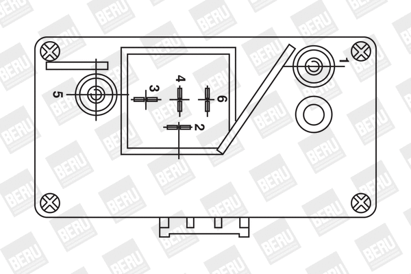 Relay, glow plug system (GR066)