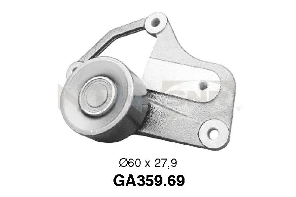 Deflection/Guide Pulley, V-ribbed belt (GA359.69)