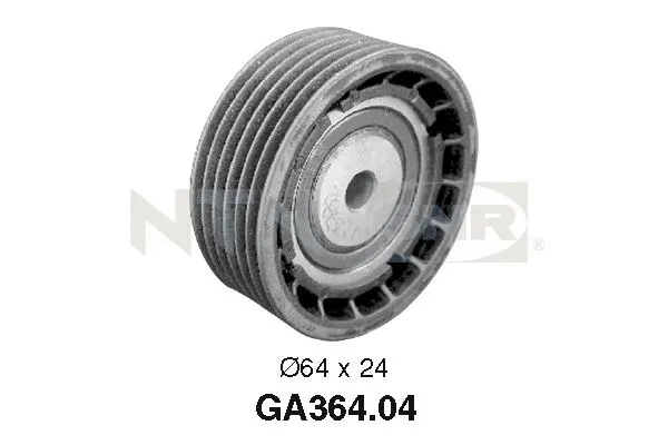 Deflection/Guide Pulley, V-ribbed belt (GA364.04)