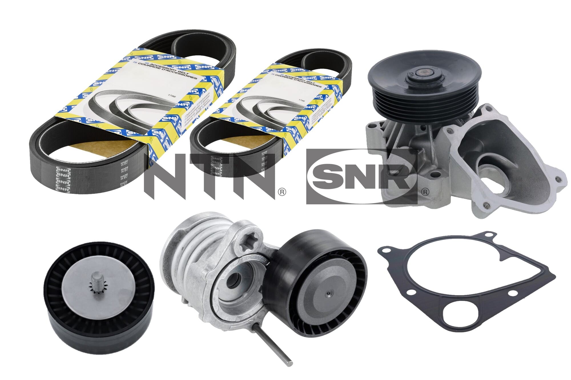 Water Pump + V-Ribbed Belt Kit (KAP850.060)