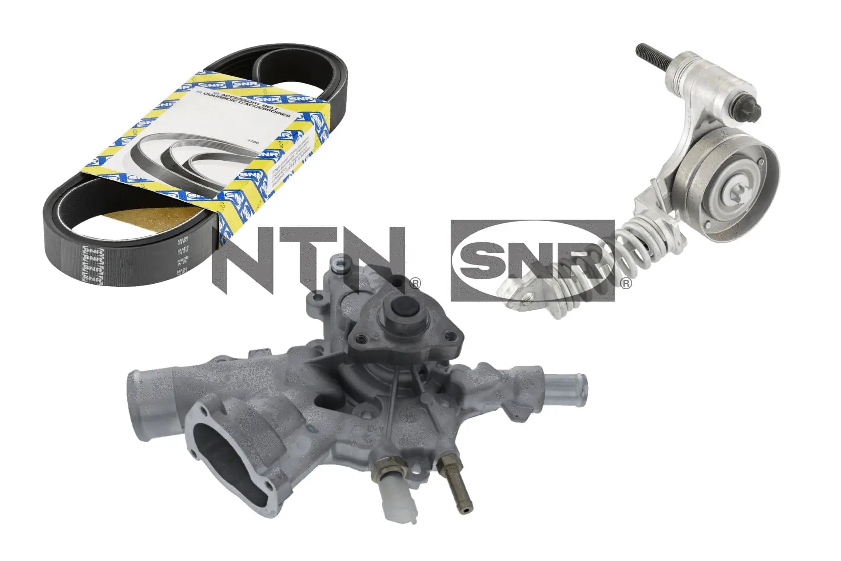 Water Pump + V-Ribbed Belt Kit (KAP853.020)