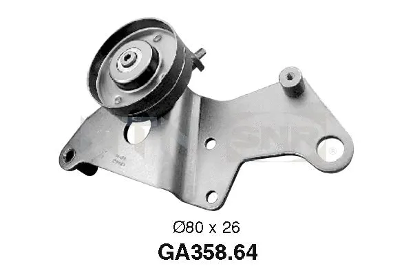 Tensioner Pulley, V-ribbed belt (GA358.64)