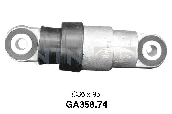 Tensioner Pulley, V-ribbed belt (GA358.74)