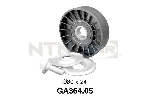 Deflection/Guide Pulley, V-ribbed belt (GA364.05)