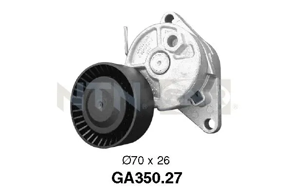 Tensioner Pulley, V-ribbed belt (GA350.27)