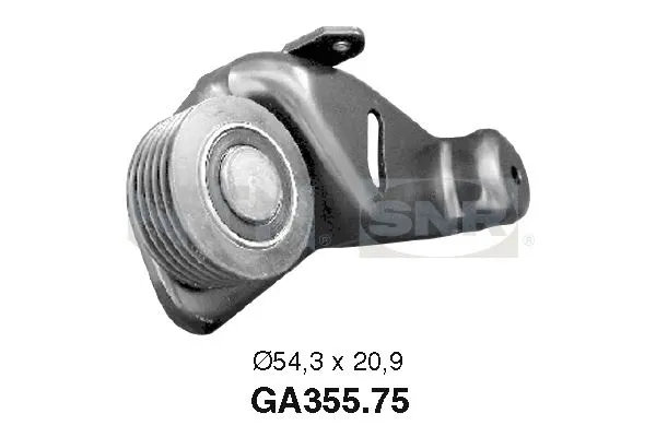 Tensioner Pulley, V-ribbed belt (GA355.75)