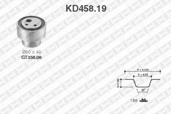 Timing Belt Kit (KD458.19)