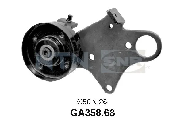 Tensioner Pulley, V-ribbed belt (GA358.68)