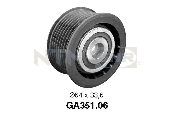 Tensioner Pulley, V-ribbed belt (GA351.06)