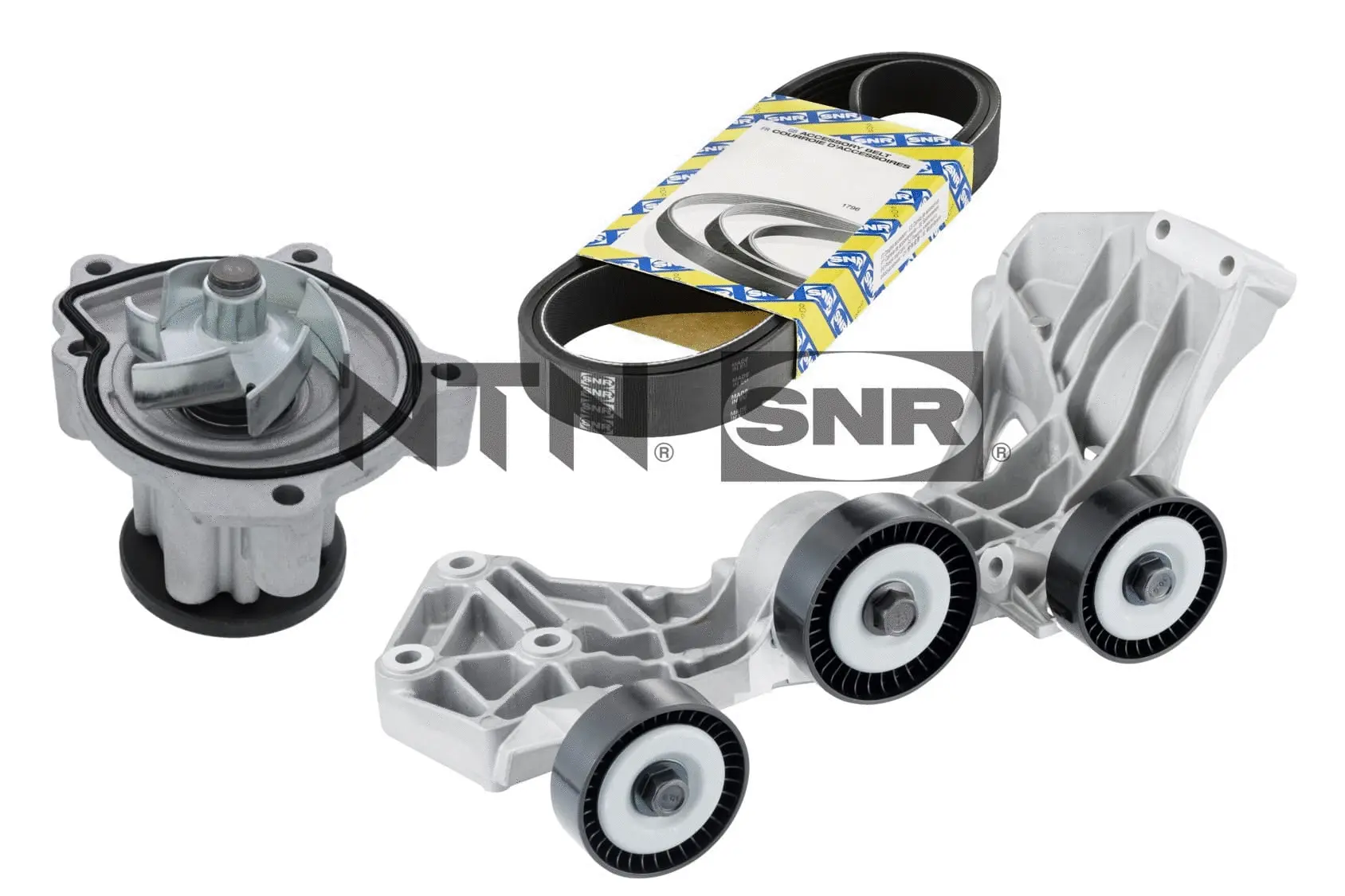 Water Pump + V-Ribbed Belt Kit (KAP851.030)