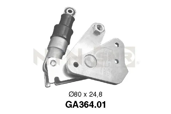 Tensioner Pulley, V-ribbed belt (GA364.01)