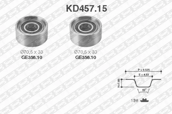 Timing Belt Kit (KD457.15)