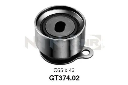 Tensioner Pulley, timing belt (GT374.02)