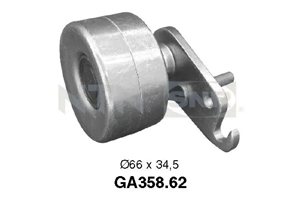Tensioner Pulley, V-ribbed belt (GA358.62)