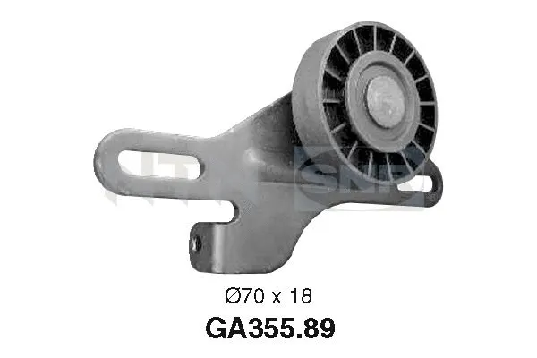 Tensioner Pulley, V-ribbed belt (GA355.89)