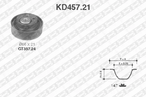 Timing Belt Kit (KD457.21)