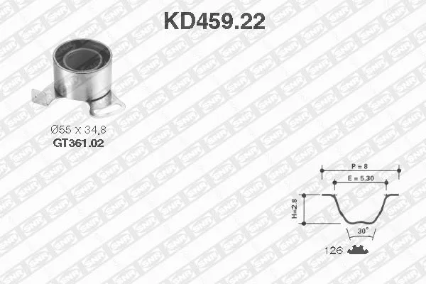 Timing Belt Kit (KD459.22)