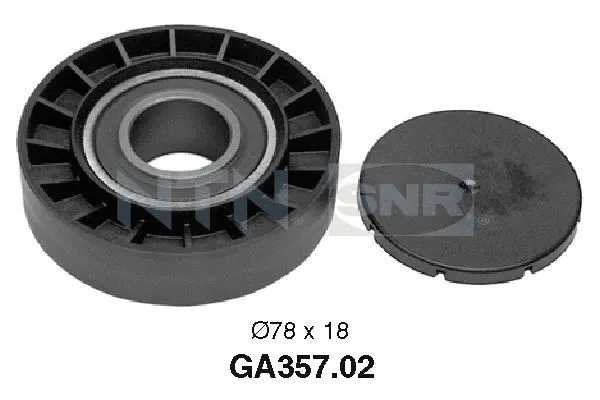 Deflection/Guide Pulley, V-ribbed belt (GA357.02)