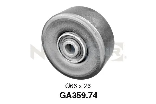 Deflection/Guide Pulley, V-ribbed belt (GA359.74)