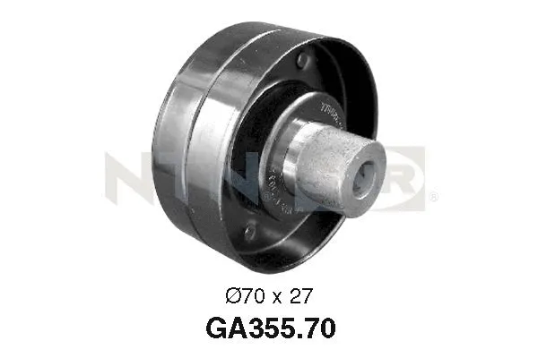 Deflection/Guide Pulley, V-ribbed belt (GA355.70)