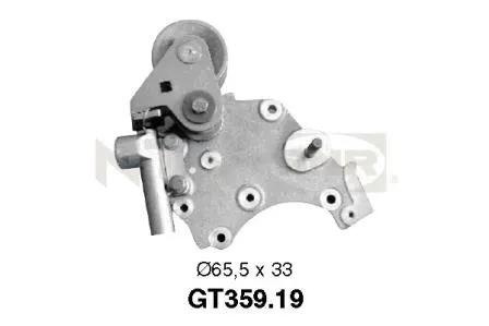Tensioner Pulley, timing belt (GT359.19)