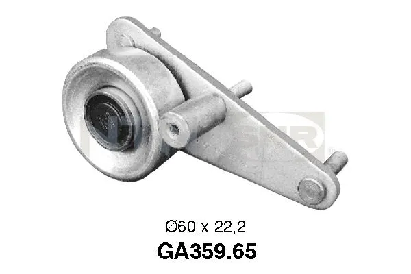 Tensioner Pulley, V-ribbed belt (GA359.65)