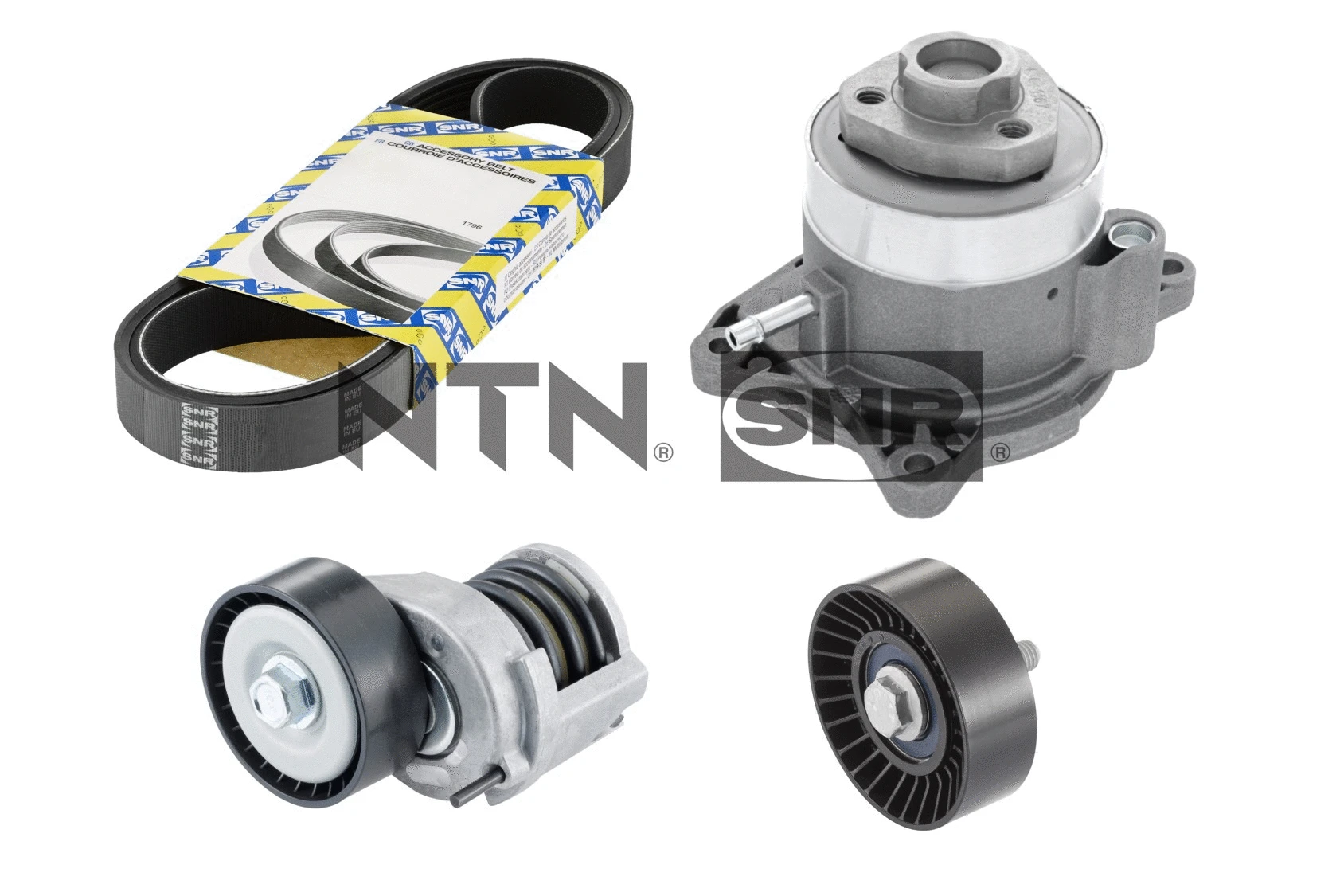Water Pump + V-Ribbed Belt Kit (KAP857.500)