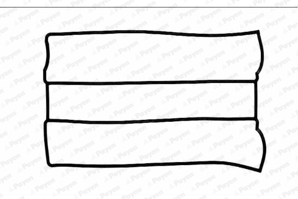 Gasket, cylinder head cover (JN682)