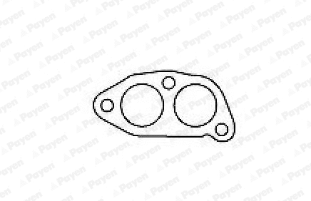 Gasket, exhaust pipe (JE050)