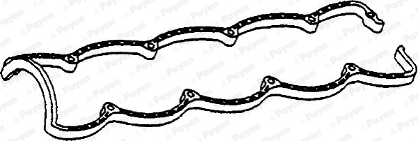 Gasket, cylinder head cover (JN585)