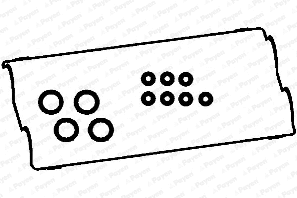 Gasket Set, cylinder head cover