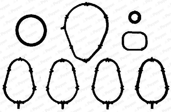 Gasket Set, intake manifold (JA5010)