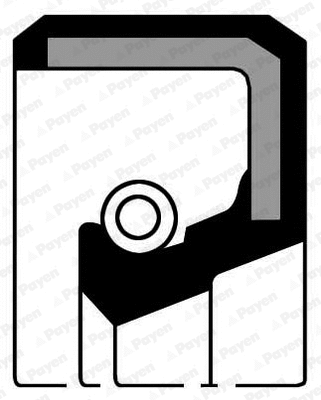 Shaft Seal, wheel hub (NF072)