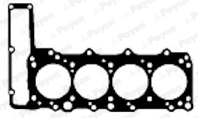 Gasket, cylinder head (BT540)