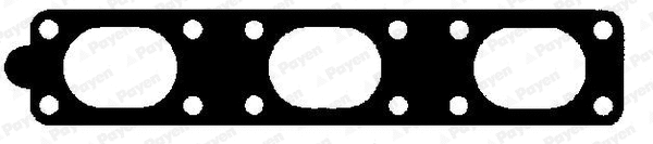Gasket, exhaust manifold (JD497)