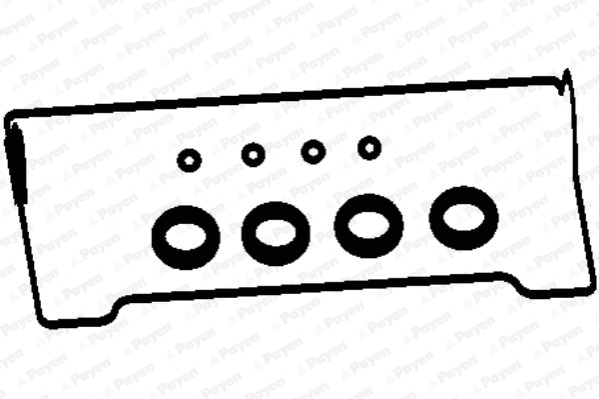 Gasket Set, cylinder head cover (HM5235)