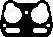 Gasket, intake/exhaust manifold (JD221)