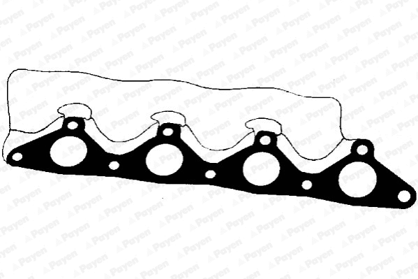 Gasket, exhaust manifold (JD5751)