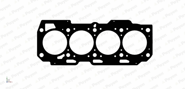 Gasket, cylinder head (AY520)