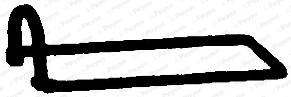 Gasket, cylinder head cover (JN687)