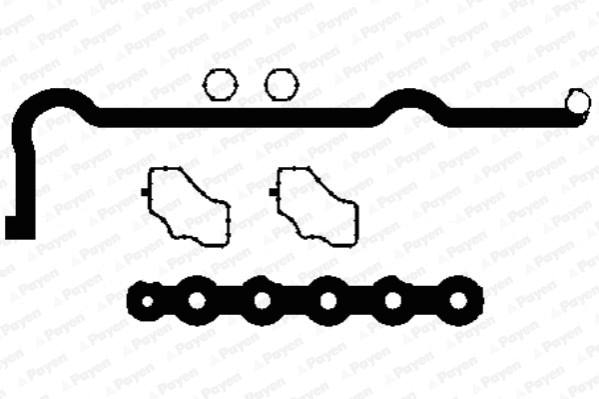 Gasket Set, cylinder head cover