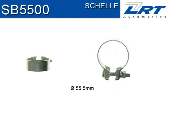 Pipe Connector, exhaust system (SB5500)