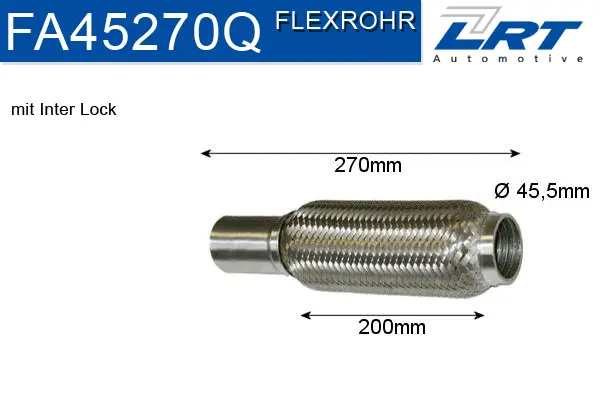 Flexible Pipe, exhaust system (FA45270Q)