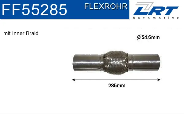 Flexible Pipe, exhaust system (FA55285)