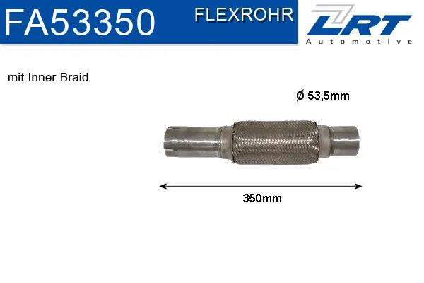Flexible Pipe, exhaust system (FA53350)