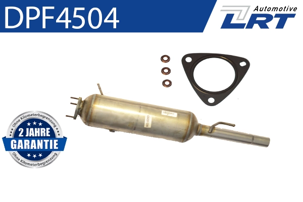 Soot/Particulate Filter, exhaust system (DPF4504)