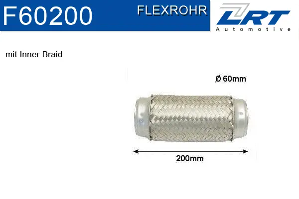 Flexible Pipe, exhaust system (F60200)